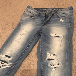 American eagle capris